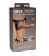 KING COCK - ÉLITE ARNÉS AJUSTABLE CONFORTABLE CON DILDO 17.8 CM