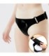 PRETTY LOVE - KYTON HARNESS BRIEFS UNIVERSAL CON DILDO SQUIRTING 19 CM MULATO