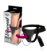 HARNESS ATTRACTION - ARNÉS  VIBRADOR RABBIT VINCENT 15 CM -O- 4 CM