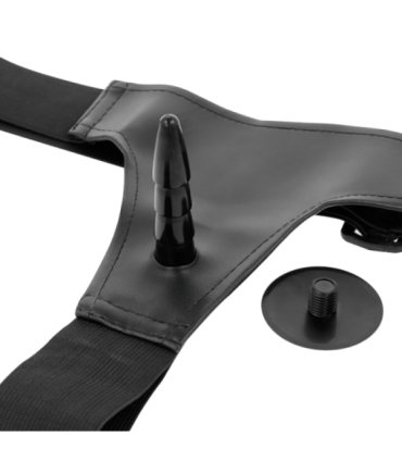 HARNESS ATTRACTION - ARNÉS  VIBRADOR HECTOR 20 CM -O- 3.5 CM
