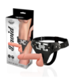 HARNESS ATTRACTION - ARNÉS DELUXE CON VIBRACIÓN REALÍSTICO 18 CM -O- 4.5 CM